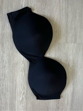 Maidenform Black Strapless Bra 40DDD SE004/SN004